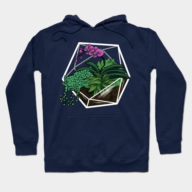 Orchid Terrarium Hoodie by mcbenik